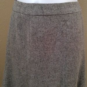 White House Black Market black/grey career skirt